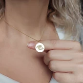 Vaoov 925 Ayar Gümüş Balık Burcu Kolye thumbnail 2