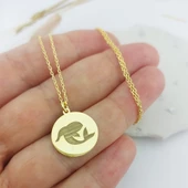 Vaoov 925 Ayar Gümüş Balık Burcu Kolye thumbnail 7