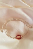 Swarovski Taşlı Gümüş Bileklik - 3