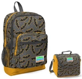 Coral High Yarasa Baskılı Erkek Çocuk İlkokul Çantası ve Beslenme Seti thumbnail 1