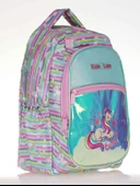 Kaukko Kids&Love Unicorn Aynalı Simli İlkokul Sırt Çantası thumbnail 2