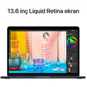 Macbook Air M2 8 GB 256 GB SSD 13.6" MLY33TU/A Gece Yarısı - 5