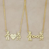 Vaoov 925 Ayar Gümüş Figürlü Sonsuzluk Kolye thumbnail 2