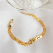 Zincir Örme Retro Bileklik thumbnail 2