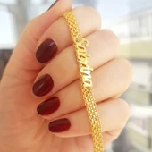 Zincir Örme Retro Bileklik thumbnail 3