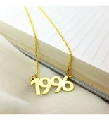 Vaoov 925 Ayar Gümüş Tarih Kolye - 5