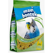 Mavi Boncuk Kabuksuz Muhabbet Kuşu Yemi 400 Gram Kabuğu Soyulmuş Kuş Yemi - 1