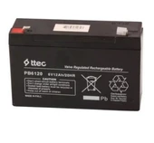 Ttec 6V 12Ah 20HR Bakımsız Kuru Akü (01/2025 Üretimi) - 1
