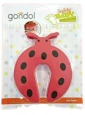 Gondol Safety Baby (Bebek Güvenliği) Kapı Stoperi Kırmızı - 2