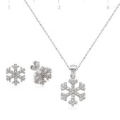 Gümüş Kar Tanesi Bayan Set thumbnail 2