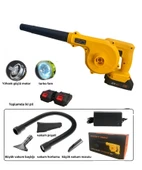 Kraft Hart Çift Akülü Hava Üfleme Kompresörü Yaprak Mangal Üfleme Bot Şişirme Toz Temizleme thumbnail 1