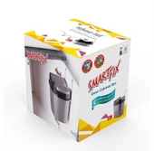 Geseus Mutfak Dolap İçi Askılı Geçmeli Pratik Kapak Çöp Kovası 5,5 LT-SF007 - 5