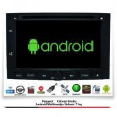 Peugeot Partner Android Multimedya Sistemi 7 İnç (2008-2019) 2 GB Ram 16 GB Hafıza 4 Çekirdek Navigatör - 2