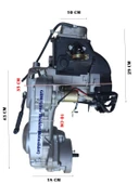 Asya Scooter 50 cc Alt Motor Komple - 3