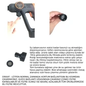 Kraft Hart Çift Akülü Şarjlı Yüksek Basınçlı Oto Araba Bahçe Yıkama Sulama ve Temizleme Tabancası Makinesi thumbnail 7