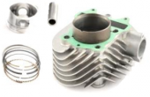 Çelik Wind Hunter 150 Scooter Silindir Piston Seti Kıvrık Petek - 1