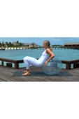 Dayanıklı Yüksek Kalite Şeffaf Fitilli Pilates Topu Ve Pompa Seti Denge,Aerobik,Yoga,Fitness Topu - 1