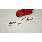 Fiesta Yan Aynalar Selefon Kaplama Sticker Seti - 3