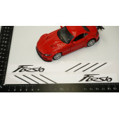 Fiesta Yan Aynalar Selefon Kaplama Sticker Seti - 6