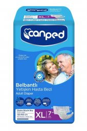 Canped Belbantlı Yetişkin Hasta Bezi Extra Büyük Boy (xl) - 1