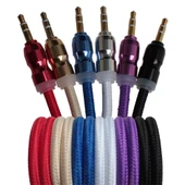 Jopus Kaliteli 3,5mm Aux Kablosu - Kırmızı thumbnail 4