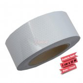 Fosforlu Bant 5cm Beyaz Petekli 5 cm x 25 Metre - 2
