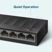 TP-LINK LS1008G 8 PORT GIGABIT LITEWAVE MASAÜSTÜ SWITCH (PLASTİK KASA) - 3