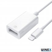 Winex Lightning To Usb Kamera Klavye Mouse Dönüştürücü Adaptör - 3