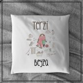 Terzi Beyza Tasarımlı Kişiye Özel Baskılı Yastık - 1