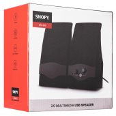 SNOPY SN-84 2.0 SİYAH USB 1+1 SPEAKER - 4