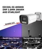 EZCOOL EZ-4050HD 5MP 3.6MM FULLCOLOR AHD BULLET KAMERA - 1