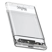 NETAC WH11 USB-C NT07WH11-30B0 2.5 Şeffaf Disk Kutusu Type-C - 2