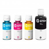 Hp Gt53xl -Gt52 / Deskjehp Smart Tank 515 Ve 615 Uyumlu 4 Renk Orijinal Mürekkep - 1