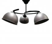 MYLİGHTS  GRİ BAŞLIKLI METAL AVİZE  ÜÇLÜ AVİZE - 2