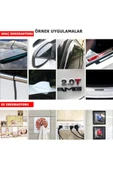 15 Metre 10mm Çift Taraflı Slikon Bant Ultra Güçlü Dayanıklı Şeffaf - 4