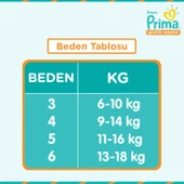 Prima Bebek Bezi Günlük Rahatlık 6 Beden 17 li 13-18 kg - 6