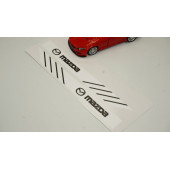 Mazda Yan Aynalar Selefon Kaplama Sticker Seti - 5