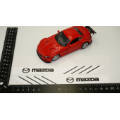 Mazda Yan Aynalar Selefon Kaplama Sticker Seti - 6