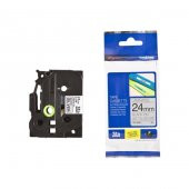 Brother Tze-M951 24 Mm Mat Gümüş Üzeri Siyah Laminasyonlu Etiket - 1