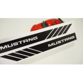 Mustang Yan Aynalar Selefon Kaplama Sticker Seti - 2