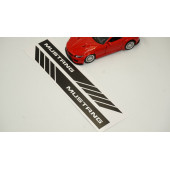 Mustang Yan Aynalar Selefon Kaplama Sticker Seti - 5