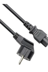 Vcom 0.50MM2 Notebook 1.5 Metre Power Elektrik Kablosu thumbnail 1