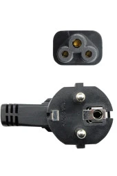 Vcom 0.50MM2 Notebook 1.5 Metre Power Elektrik Kablosu thumbnail 2