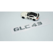 DK Tuning GLC 43 Bagaj Krom ABS 3M 3D Yazı Logo Benz İle Uyumlu - 2