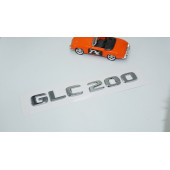 DK Tuning GLC 200 Bagaj Krom ABS 3M 3D Yazı Logo Benz İle Uyumlu - 2