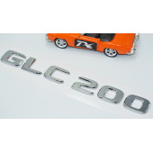 DK Tuning GLC 200 Bagaj Krom ABS 3M 3D Yazı Logo Benz İle Uyumlu - 3