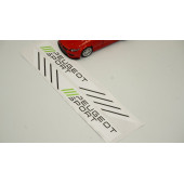 Peugeot Sport Yan Aynalar Selefon Kaplama Sticker Seti - 5