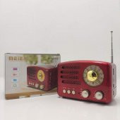 MEIER M-160BT BLUETOOTH FM/AM/SW 3BAND USB/TF/ RADYO - 1