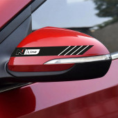 Hyundai N Line Yan Aynalar Selefon Kaplama Sticker Seti - 1