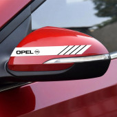 Opel Yan Aynalar Selefon Kaplama Sticker Seti - 1